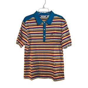PENGUIN Men’s Casual Striped Polo Shirt / Size: XL
